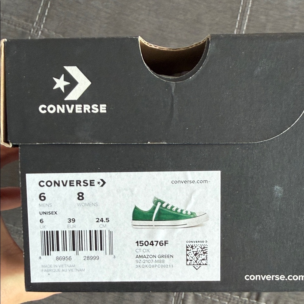 Converse Amazon Green Sneakers
